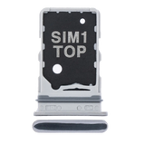 Replacement Single Sim Card Tray Compatible with Samsung Galaxy A80 (A805 / 2019) (Ghost White)