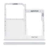 Replacement Single Sim Card Tray Compatible with Samsung Galaxy A41 (A415 / 2020) (Prism Crush Silver)