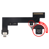 Replacement Charging Port Flex Cable Compatible with Apple iPad Air 4 / iPad Air 5 (Cellular) (Aftermarket Plus) (Rose Gold)