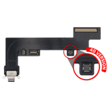 Replacement Charging Port Flex Cable Compatible with Apple iPad Air 4 / iPad Air 5 (Cellular) (Aftermarket Plus) (Black)