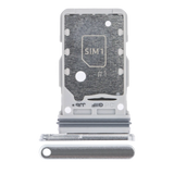 Replacement Dual Sim Card Tray Compatible with Samsung Galaxy S21 Ultra (Phantom Silver)