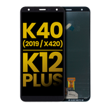 Replacement LCD Assembly Without Frame Compatible with LG K40 (2019 / X420) / K12 Plus (Refurbished) (All Colors)