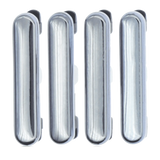 Replacement Hard Buttons (Power / Volume) Compatible with LG Stylo 6 (Black) (4 Piece Set)
