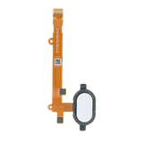 Replacement Home Button With Flex Cable Compatible with Motorola Moto Z2 Play (XT1710 / 2017) (White)