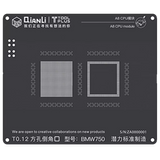 A8 6G BMW750 iBlack Stencil (3D) (Qianli) Compatible with Qianli