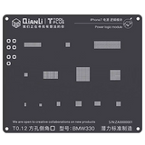 3D Power Logic iBlack Stencil Compatible with Qianli iPhone 7 (BMW330) (Qianli)