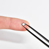iNeeZy Handmade Non-Magnetic Stainless Tweezers (Black - Thin) (Qianli) Compatible with Qianli