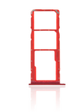 Replacement Sim Card Tray Compatible with Huawei Honor 8X (Red)