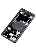 Replacement Mid-Frame Housing Compatible with Google Pixel 3 (Black)