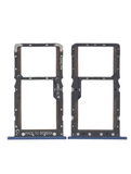 Replacement Sim Card Tray Compatible with Xiaomi Pocophone F1 (Steel Blue)