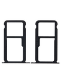 Replacement Sim Card Tray Compatible with Huawei Honor 8 (Midnight Black)
