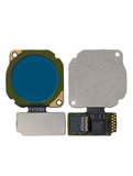 Replacement Fingerprint Reader With Flex Cable Compatible with Huawei Honor 8X (Blue)