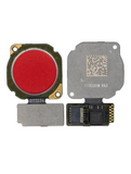 Replacement Fingerprint Reader With Flex Cable Compatible with Huawei Honor 8X (Red)