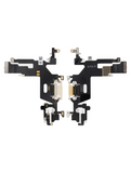 Replacement Charging Port Flex Cable Compatible with Apple iPhone 11 (Premium) (White)