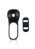 Replacement Back Camera Lens With Button Frame Compatible with LG V10 (Black)