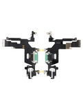 Replacement Charging Port Flex Cable Compatible with Apple iPhone 11 (Premium) (Green)