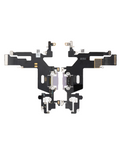 Replacement Charging Port Flex Cable Compatible with Apple iPhone 11 (Premium) (Purple)