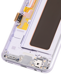 Replacement OLED Assembly With Frame Compatible with Samsung Galaxy S8 Plus (Aftermarket Plus) (Orchid Gray)