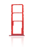 Replacement Sim Card Tray Compatible with Huawei Honor 8X (Red)