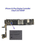 Replacement Display Driver Chestnut Controller IC Compatible with Apple iPhone 5C / 5S / 6 / 6 Plus / 6S / 6S Plus / 7 / 7 Plus / 8 / 8 Plus / XR (U3 U1501 U4000 U3703 TI 65730A0P 20 pins)