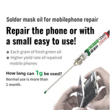 Solder Mask Oil Compatible with Others PCB Boards (Black)