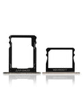 Replacement Sim Card + SD Card Tray Compatible with Huawei P8 (Prestige Gold)