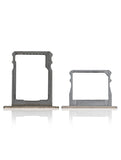 Replacement Sim Card + SD Card Tray Compatible with Huawei P8 (Prestige Gold)