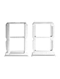 Replacement Sim Card Tray Compatible with OnePlus 5T (A5010) (Sandstone White)