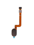 Replacement Home Button With Flex Cable Compatible with Motorola Moto G5 Plus (XT1687 / 2017) (Gold)