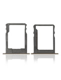 Replacement Sim Card + SD Card Tray Compatible with Huawei P8 Lite (Gold)