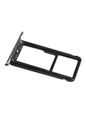 Replacement Sim Card Tray Compatible with ZTE ZMax Pro (Z981) (Black)