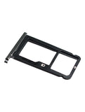 Replacement Sim Card Tray Compatible with ZTE ZMax Pro (Z981) (Black)