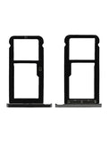 Replacement Sim Card Tray Compatible with ZTE ZMax Pro (Z981) (Black)