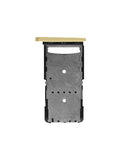 Replacement Sim Card Tray Compatible with Motorola Droid Turbo 2 (XT1585 / XT1580 / XT1581 / 2015) (Gold)