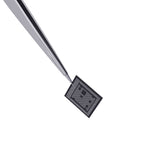 iNeeZy Handmade Non-Magnetic Stainless Tweezers (Silver - Wide) (Qianli) Compatible with Qianli