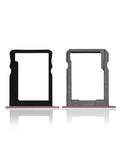 Replacement Sim Card + SD Card Tray Compatible with Huawei P7 (Pink)