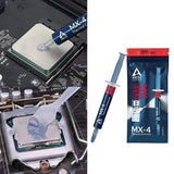 Silver MX-4 Thermal Compound Paste Carbon Based High Performance Heatsink Paste (4g) (Arctic) Compatible with Artic