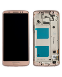 Replacement LCD Assembly With Frame Compatible with Motorola Moto G6 (XT1925 / 2018) (Genuine OEM) (Oyster Blush)