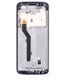 Replacement LCD Assembly With Frame Compatible with Motorola Moto G6 Play (XT1922 / 2018) / G6 Forge (XT1922-6 / XT1922-7 / XT1922-9 / 2018) (US Version) (Genuine OEM) (Deep Indigo)