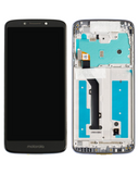 Replacement LCD Assembly With Frame Compatible with Motorola Moto G6 Play (XT1922 / 2018) (Genuine OEM) (Gray)