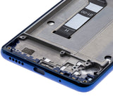 Replacement LCD Assembly With Frame Compatible with Motorola One Vision (XT1970 / 2019) / P50 (Genuine OEM) (Sapphire Gradient)