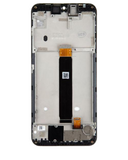 Replacement LCD Assembly With Frame Compatible with Motorola Moto E6 Plus (XT2025 / 2019) (Genuine OEM) (Black)