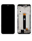 Replacement LCD Assembly With Frame Compatible with Motorola Moto E6 Plus (XT2025 / 2019) (Genuine OEM) (Black)