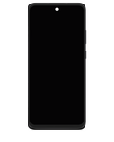 Replacement LCD Assembly With Frame Compatible with Motorola One 5G Ace (XT2113-2 / 2021) (Genuine OEM) (Volcanic Gray)