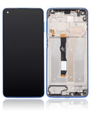 Replacement LCD Assembly With Frame Compatible with Motorola Moto G Power (XT2117 / 2021) (Genuine OEM) (Blue)