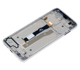 Replacement LCD Assembly With Frame Compatible with Motorola Moto G Power (XT2117 / 2021) (Genuine OEM) (Polar Silver)