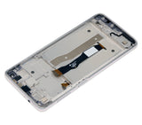 Replacement LCD Assembly With Frame Compatible with Motorola Moto G Power (XT2117 / 2021) (Genuine OEM) (Polar Silver)