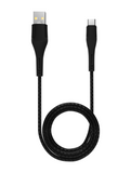Replacement 6 ft USB Type C To USB Type A Cable (AmpSentrix) (Alpha) (Black) Compatible with Ampsentrix