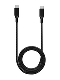 Replacement 6 ft USB Type C To USB Type C Cable (AmpSentrix) (Infinity) (Black) Compatible with Ampsentrix