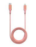 Replacement 6 ft Non-MFI USB Type C To Lightning Cable (AmpSentrix) (Infinity) (Pink) Compatible with Ampsentrix
